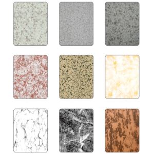 Marble Grain Prepainted Aluminum Coil 1100 1060 8011 3003 5052