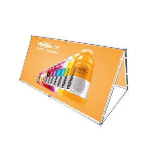 Advertising Outdoor Display Stands , Fabric Outdoor Display Banners