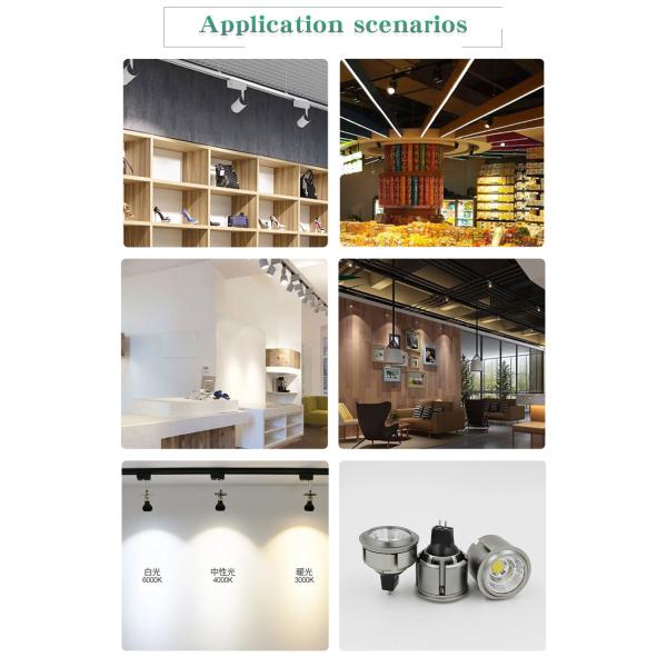 Round Led Light Pcb Board AC 240V Natural White CCT 6000K For Lamp Bulb