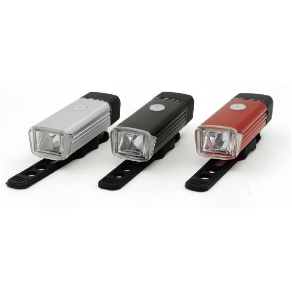Usb Rechargeable Bicycle Bike Front Light 200 LM Aluminum Alloy Quick Release