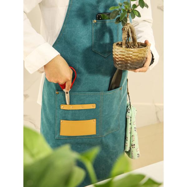 Personalized Garden Work 60x80cm Waterproof Aprons For Adults