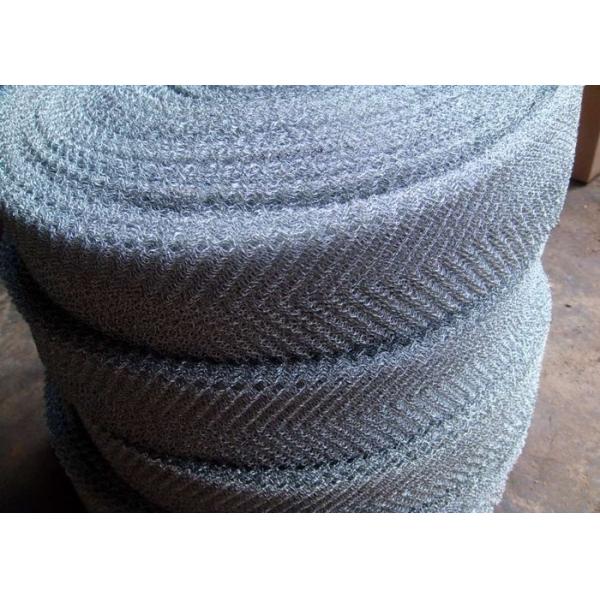 Stainless Steel Knitted Wire Mesh 0.10mm -0.45mm Wire Diameter