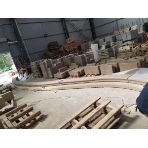 Special Shaped Sandstone Carvings For Window Door Frame Stone Lines