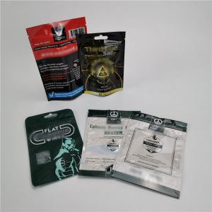 China Candy Cookies Packaging Plastic Stand Up Pouch Smell Proof Child Resistant Exit Bag on sale