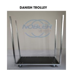Durable Agricultural Planting Flower Cart Danish Trolleys Corrosion Resistance