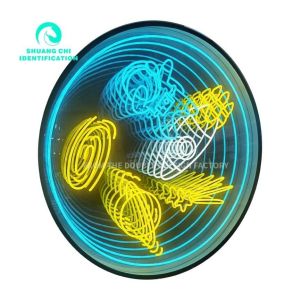 Transform Your Decor with Neon Abyss Mirror Trends and Wall Screw Fix Installati