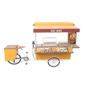 OEM Three Wheels 48V Electric Tricycle Street Food Cart