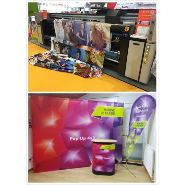 Buy Sublimation Ink Digital Fabric Printer / Fabric Printing Machine 1800DPI Resolution at wholesale prices