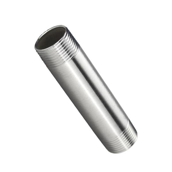 Hexagon Head Code Stainless Steel Pipe Fittings Double Male Threaded Nipple Cast Pipe