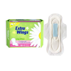High Absorption Night Ultra Thin Disposable Women Sanitary Napkin Breathable