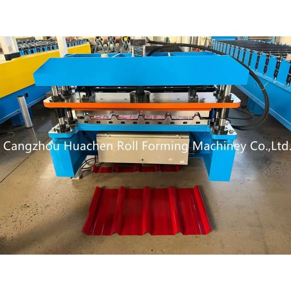 380V Corrugated Roof Panel Roll Forming Machine with Hydraulic Control System and 15-20m/min Speed