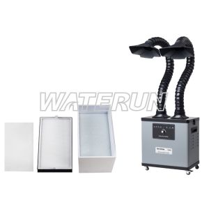 Compact Industrial Fume Extractor , Soldering Smoke Absorber Machine