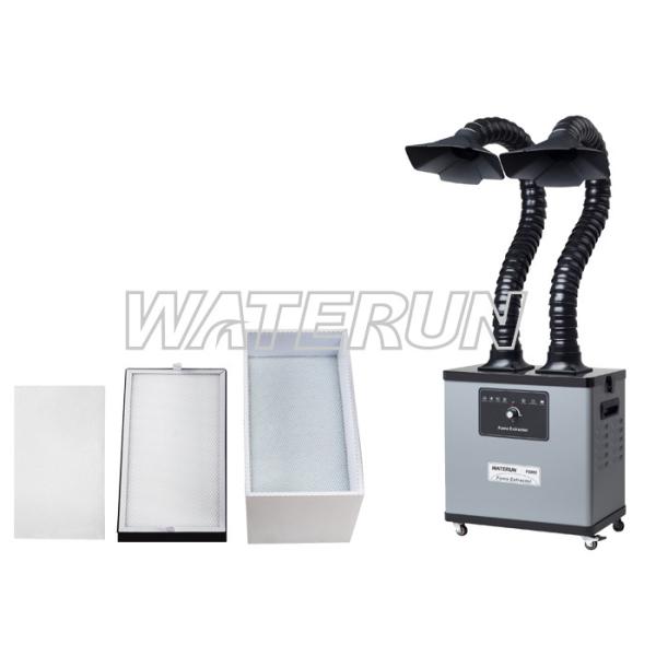 Buy Compact Industrial Fume Extractor , Soldering Smoke Absorber Machine at wholesale prices