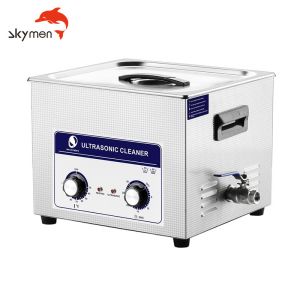 Skymen JP-060 SS304 15L Mechanical Ultrasonic Cleaner With Heating