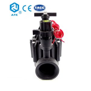 China AC 220V 2 Inch Water Irrigation Solenoid Valve Pilot Structure Medium Temperature on sale