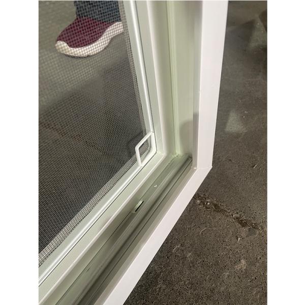 Vertical Sliding PVC Single Hung Grid Windows Classic For Added Security
