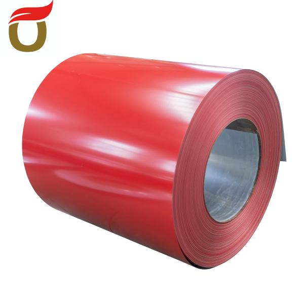 Zero Spangle Surface Structure Color Coated Steel Coil With 1000-1500mm Outer