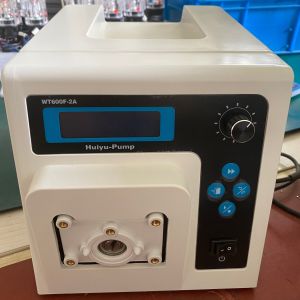 DC brushless motor dispensing peristaltic pump used in large volume filling in
