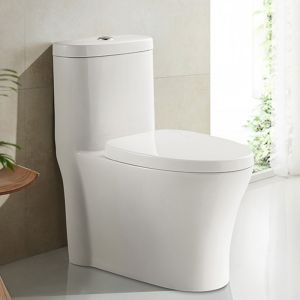Sterling Elongated Bathroom Toilets Surface Self Cleaning 690X362X765MM
