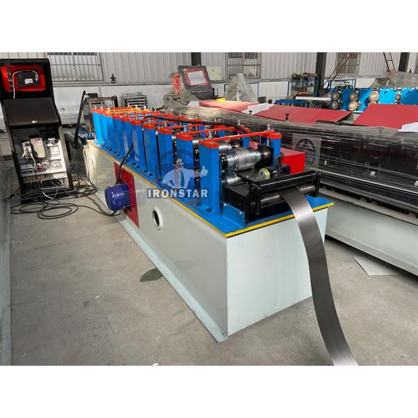 Omega profile roll forming machine for Israel