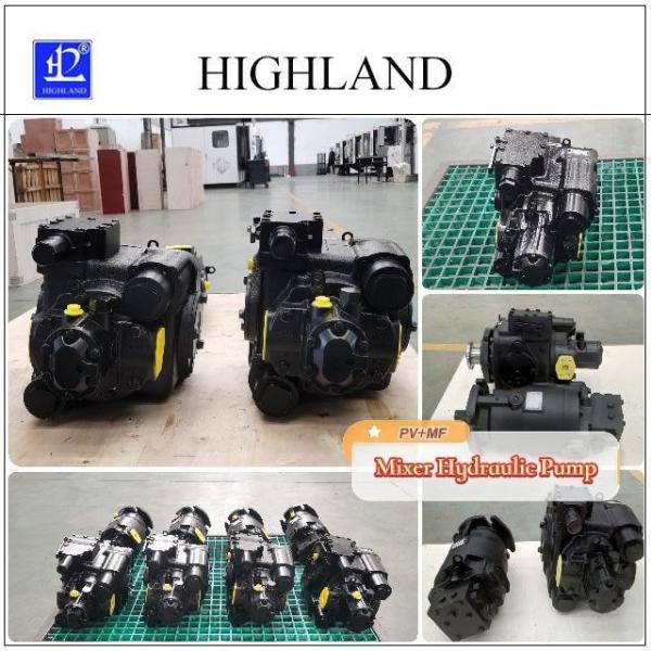 Buy 42Mpa High Pressure Flange Mounting Concrete Mixer Hydraulic Piston Pump at wholesale prices
