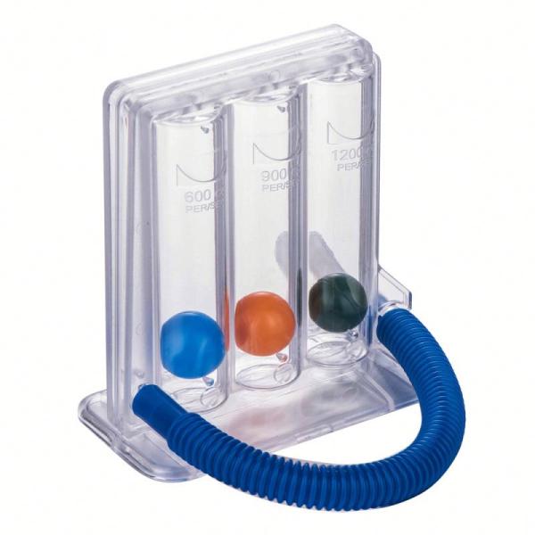 Buy Hot Selling 3 Ball Transparent Respiratory Exerciser Lung Deep Breathing Training Only Inhaled at wholesale prices