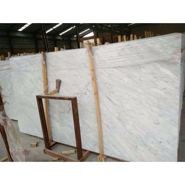 Italian white carrara marble slab