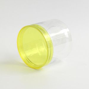 85 Caliber 300ml Candy Cookie Jar Clear Small Food Grade Plastic Packaging Jar