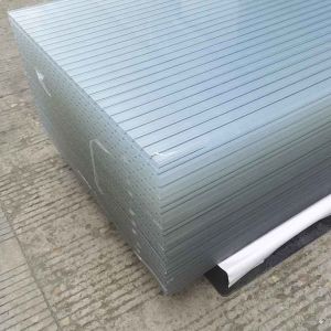 Clear Noise Barrier 19mm Textured Cast Soundproof Acrylic Sheet 4x8ft