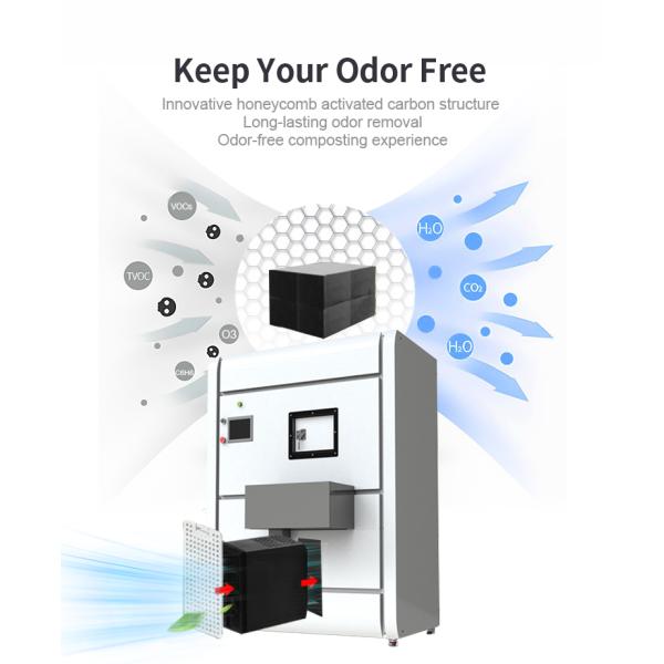 Food Waste Recycling Machine Food Compost Machine Garbage Disposal Machine Commercial Food Waste Disposer