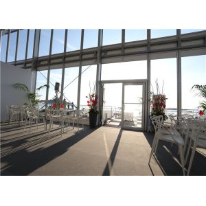 Semi - Permanent Aluminum Structure Temporary Outdoor Double Decker Tent