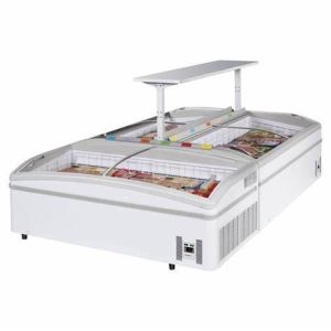 Quality Accurate Temperature Display Chest Freezer , Commercial Chest Freezer Glass Top for sale