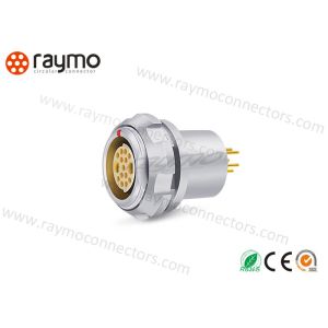 Mounted Panel Receptacle PCB Circular Connector