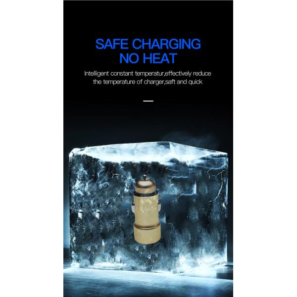 5V 4A Cell Phone Metal Car Charger Adapter 20W Singly Usb Port