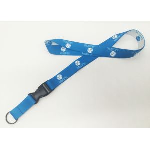 Exhibition Advertising Safety Breakaway Lanyards Customized Printed Logo