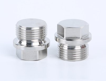 Stainless Steel Oil Drain Laryngeal Plug NPT Hex Socket Magnetic Allen Head Pipe Plug with Anodized Finish and ZINC Coating