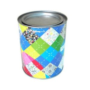 Custom printing round sweet tin boxes wholesaler