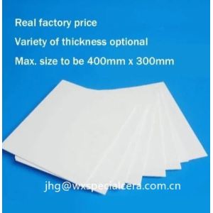 High Purity 99.6% Al2O3 Alumina Ceramic Substrate 0.30mm 0.50mm Thick