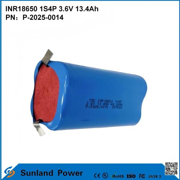 Buy THE INR18650 1S4P 3.6 V 13.4 AH BATTERY CAN BE USED IN MEDICAL DEVICES POWER DRILLS ELECTRIC SCREWDRIVERS ELECTRIC SAWS LAPTOPS TABLETS WIRELESS EARPHONES SMART DOOR LOCKS, at wholesale prices