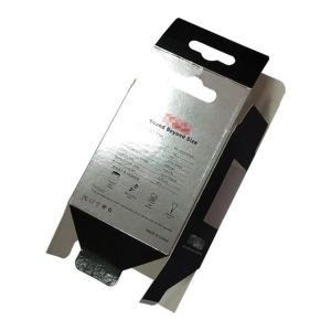 Folded Cardboard Gift Boxes with Matt Lamination CMYK PVC Window for Electronic