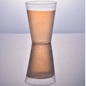210ML Round PS Plastic Disposable Cups For Hot And Cold Drinks FDA Certificated