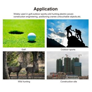 golf laser rangefinder telescope Mounted Range Finder mini handheld laser