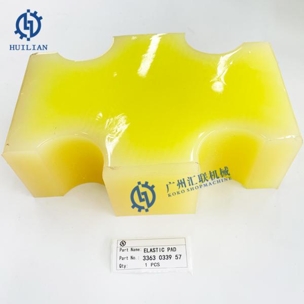 Close-up view of Hydraulic Breaker Rubber Pad