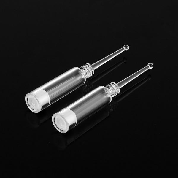 Transparent 1ml Essential Oil Bottles PET Plastic Material Ampoule