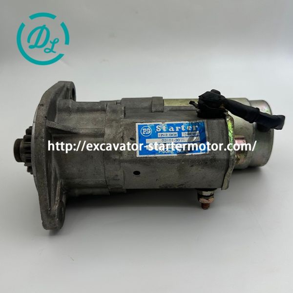 Buy EexcavaStart Start Starter Motor 03101-3071 171008-77010 for Yanmar 3T84C Takeuchi TB025 at wholesale prices