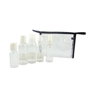Customized Logo Airline Amenity Kits Travel Containers For Cosmetics