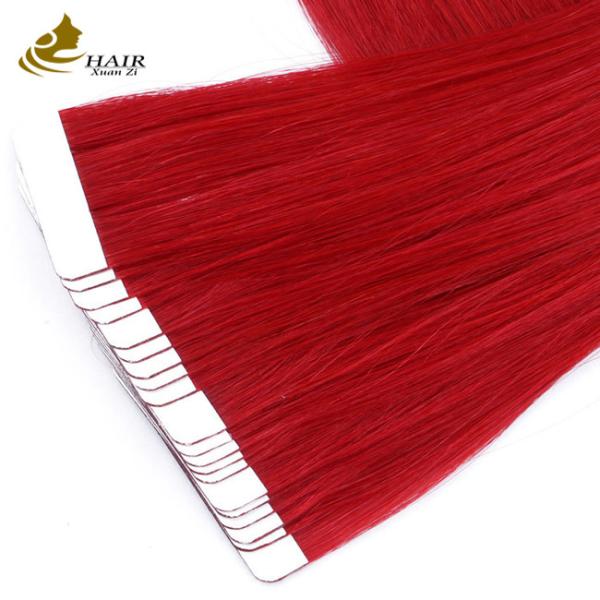 Buy Double Drawn Tape In Hair Extensions 16 Inch Adhesive at wholesale prices