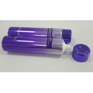 Gloosy cosmetic Packaging Laminate Tube Container with Electroplated Cap