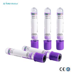 China Disposable Vacuum Blood Collection Tube EDTA 8ml PET Material on sale
