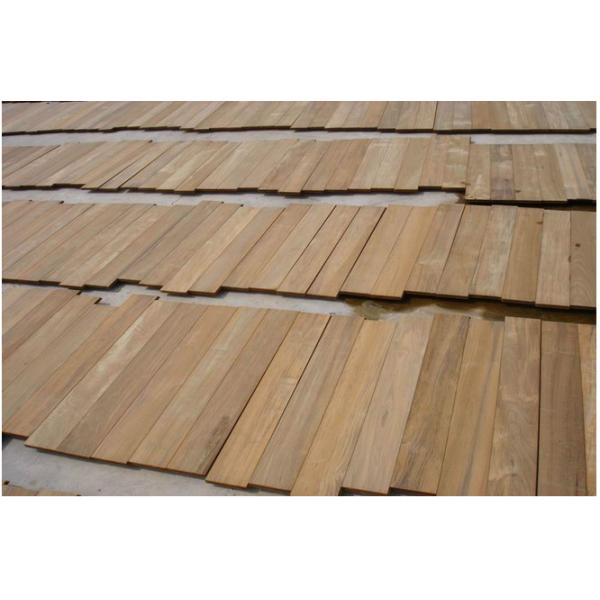 Buy unfinished parquet wood flooring - teak at wholesale prices